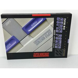 Super Nintendo SNES Playing with Power Hardcover Collectors Edition Book New